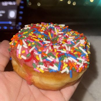 Bosa Donuts - Pink sprinkle donut! - Donuts Near Me - Chandler, Arizona Bosa Donuts - Pink sprinkle donut! - Donuts Near Me - Chandler, Arizona