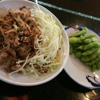 Juban Ramen & Tapas - Add-on Gyu Don with complementary edamame - Ramen Near Me - Milpitas, California Juban Ramen & Tapas - Add-on Gyu Don with complementary edamame - Ramen Near Me - Milpitas, California
