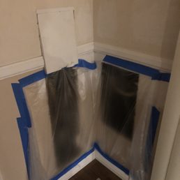 They sealed off things and kept it tidy They sealed off things and kept it tidy