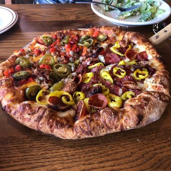 Hideaway Pizza - 1/2 Da Bomb and The Boz - Pizza Near Me - Bartlesville, Oklahoma