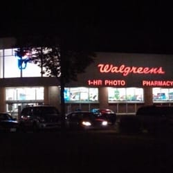 Walgreens - Storefront at night