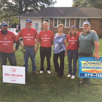 Daniels Heating & Refrigeration - Daniel's was proud to participate with Lennox's Feel the Love campaign. - Heating & Air Conditioning/HVAC Near Me - Midlothian, Virginia Daniels Heating & Refrigeration - Daniel's was proud to participate with Lennox's Feel the Love campaign. - Heating & Air Conditioning/HVAC Near Me - Midlothian, Virginia