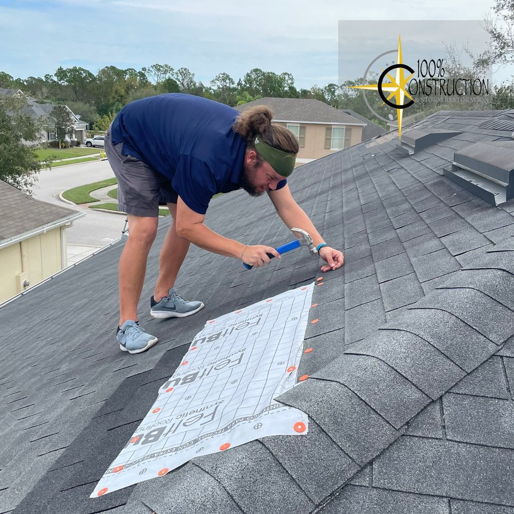 Slide of 100% Construction