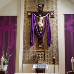 Our Lady of Miracles Church - Lenten Altar