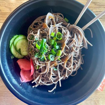Tenmii Japanese Eatery - Cold Soba Noodle Salad - Japanese Near Me - Macon, Georgia Tenmii Japanese Eatery - Cold Soba Noodle Salad - Japanese Near Me - Macon, Georgia