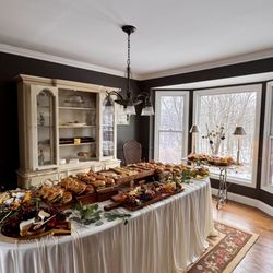 Grazed By Ivana - Baby shower, elevated grazing table, signature Grazed aesthetic.