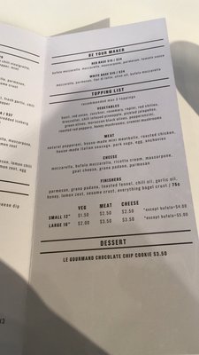 Menu photo 6 Maker Pizza Toronto, ON
