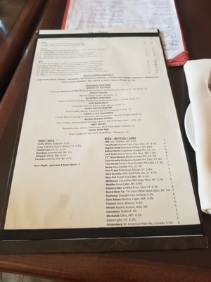 Menu photo 5 Max London's Restaurant Saratoga Springs, NY