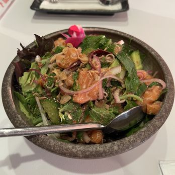 Nok’s Kitchen - larb salmon - Laotian Near Me - Westminster, California Nok’s Kitchen - larb salmon - Laotian Near Me - Westminster, California