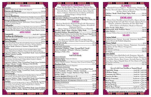 Menu photo 1 Taqueria Tlaxcalli Bronx, NY
