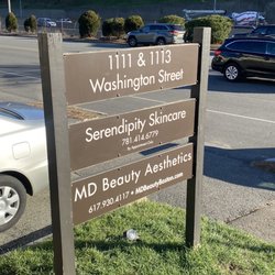 Serendipity Skin Care and Waxing - Outside sign
