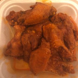 Wings with Hot Sauce Wings with Hot Sauce