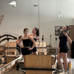 Three girlies doing Pilates! Three girlies doing Pilates!