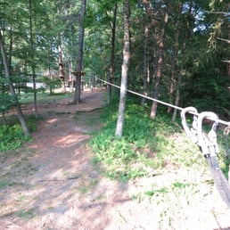 Green (easy) - short zipline Green (easy) - short zipline