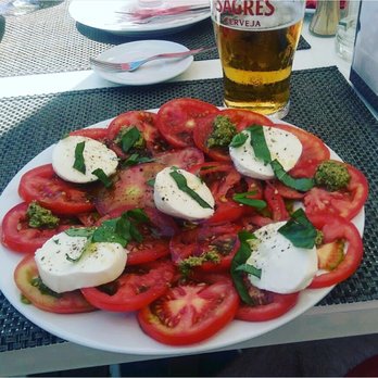 Figo Sete Café - Caprese Salad - Sushi Bars Near Me - Quarteira, 08