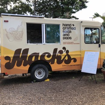 Mack's Handcrafted Soda + Pops - Food Trucks Near Me - Haleiwa, Hawaii