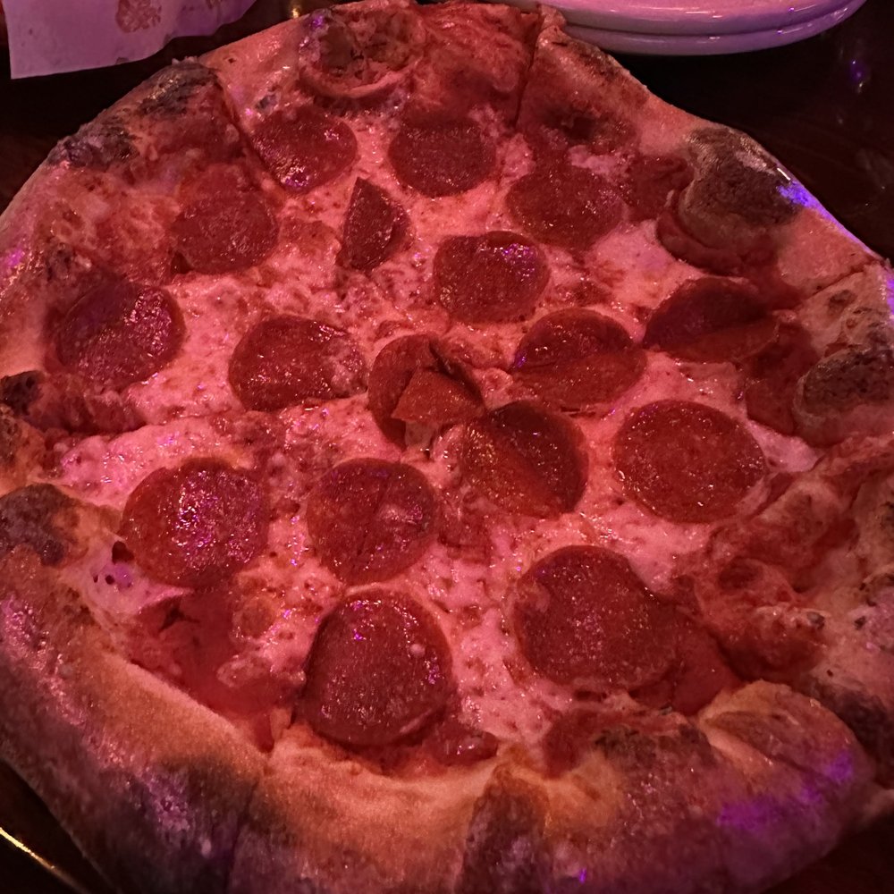 Bubba's 33 - Small pepperoni pizza - American Near Me - Fishers, Indiana Bubba's 33 - Small pepperoni pizza - American Near Me - Fishers, Indiana