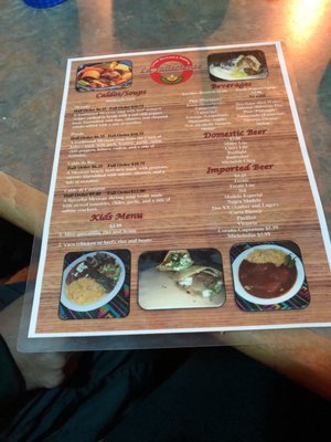 Menu photo 3 La Jalisciense North Augusta, SC