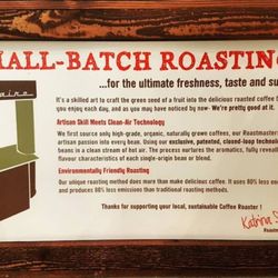 Fresh Cup Roastery Café - Small-Batch Roasting for ultimate freshness