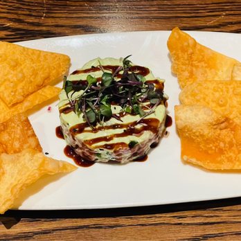Moondance Grill - Fresh Ahi Tuna Stack - New American Near Me - Germantown, Tennessee