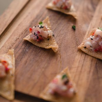 Whoa Nelly Catering - More tuna. This just photographs well. But the fried chicken skewers were are favorite appetizer. - Caterers Near Me Whoa Nelly Catering - More tuna. This just photographs well. But the fried chicken skewers were are favorite appetizer. - Caterers Near Me
