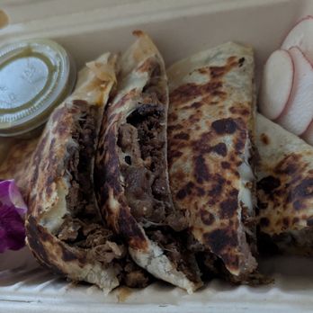 The Taco Cartel - Black Widow Quesadilla - Food Trucks Near Me - Rosemead, California