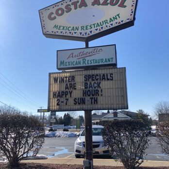 Costa Azul Mexican Restaurant - Signage - Mexican Near Me - Huron, Ohio Costa Azul Mexican Restaurant - Signage - Mexican Near Me - Huron, Ohio