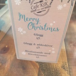 Cafe Kik - Julekortet!.