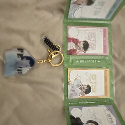 K-POP AUSTIN - Sticky notes and JK Proof key chain