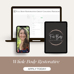 The Gut Detox Coach - Whole Body Restorative 6 Month Program, group or 1-on-1