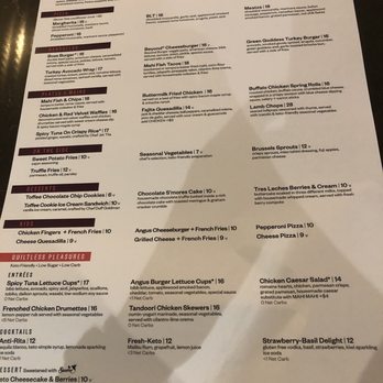 IPIC Theaters - The regular menu - Cinema Near Me - Delray Beach, Florida