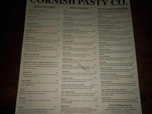 Menu photo 8 Cornish Pasty Phoenix, AZ Menu photo 8 Cornish Pasty Phoenix, AZ