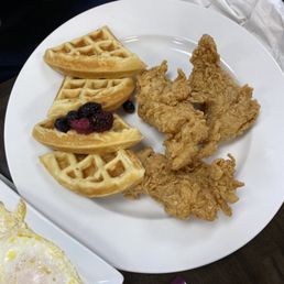 Chicken and waffles Chicken and waffles
