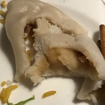 China Pavilion - a close up of a chinese dumpling on a plate - Chinese Near Me - Stamford, Connecticut
