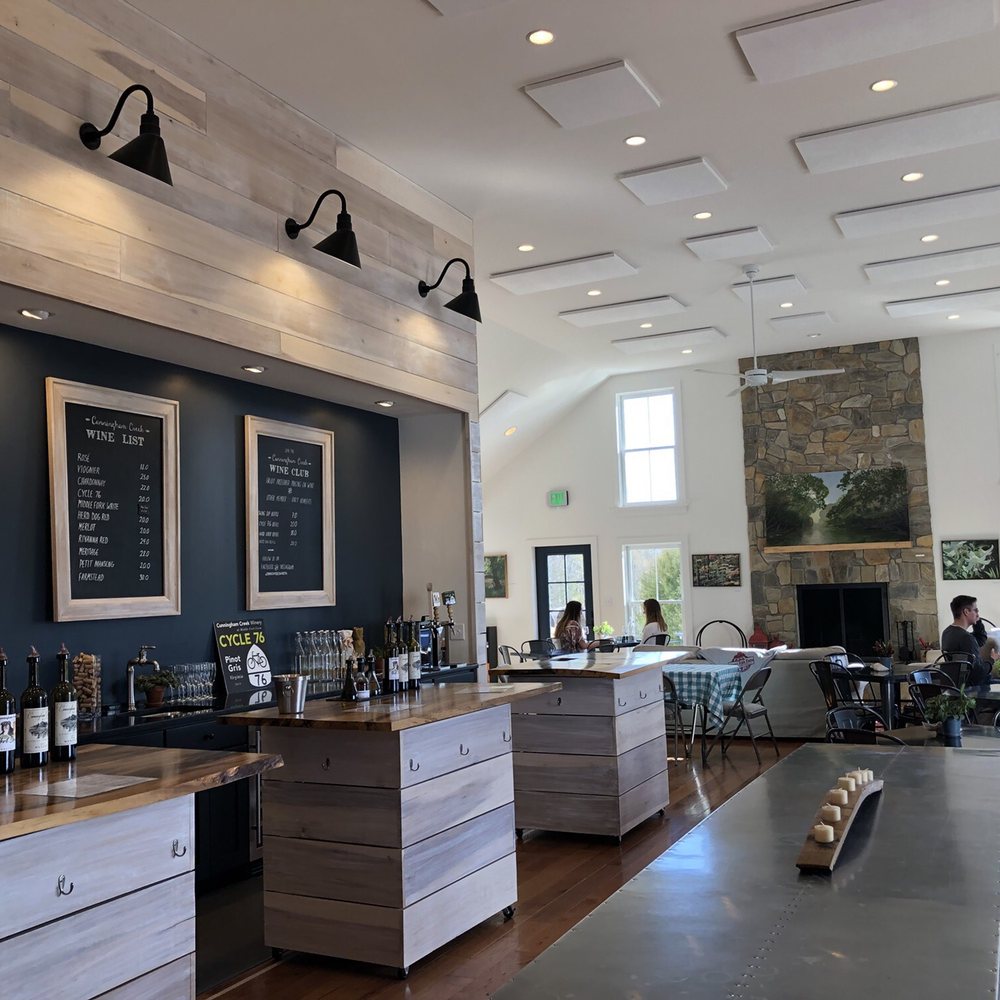 Cunningham Creek Winery - the tasting area - Wineries Near Me - Palmyra, Virginia