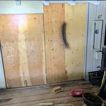 Alcatraz Garage Door - Before - Garage Door Services Near Me - San Jose, California