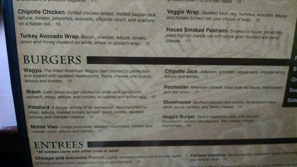 Menu photo 7 Pittsford Pub & Grille Pittsford, NY