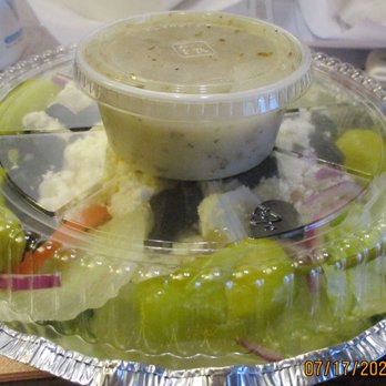 Brother's Italian Restaurant - Brother's Italian Restaurant, Providence Forge: Wonderful Greek Salad with Greek Dressing. - Italian Near Me - Providence Forge, Virginia Brother's Italian Restaurant - Brother's Italian Restaurant, Providence Forge: Wonderful Greek Salad with Greek Dressing. - Italian Near Me - Providence Forge, Virginia