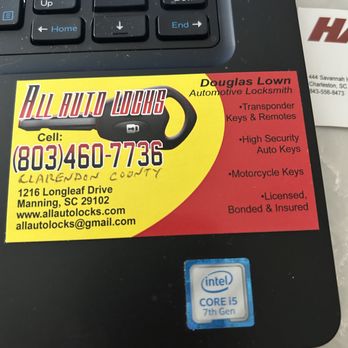 All Auto Locks - Keys & Locksmiths Near Me - Manning, South Carolina