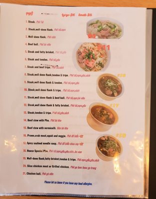Menu photo 4 Pho Net Viet Coquitlam, BC Menu photo 4 Pho Net Viet Coquitlam, BC