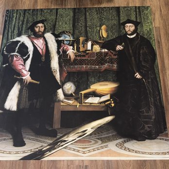 J2 Blue Print Supply Company - 5' x 5' reprint of The Ambassadors by Caravaggio done by J2 Blueprint! - Office Equipment Near Me - Vancouver, Washington J2 Blue Print Supply Company - 5' x 5' reprint of The Ambassadors by Caravaggio done by J2 Blueprint! - Office Equipment Near Me - Vancouver, Washington