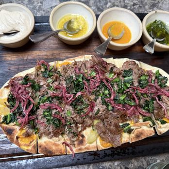 Theodora - Lamb on Laffa Bread - Mediterranean Near Me - Brooklyn, New York Theodora - Lamb on Laffa Bread - Mediterranean Near Me - Brooklyn, New York