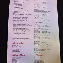 Benito’s Italian Cafe & Pizzeria - Menu - Page 3