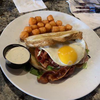Dive Bar and Grille - A.M. Burger (cinnamon butter not pictured) - Bars Near Me - Pittsburgh, Pennsylvania