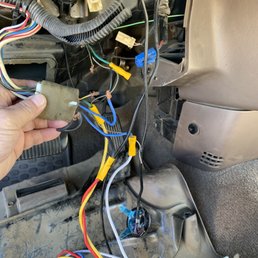 Old messed up wiring of my old push button