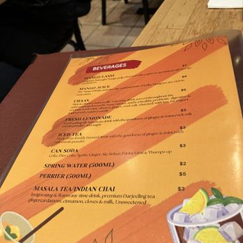 Mint Masala - Menu - Indian Near Me - New York, New York