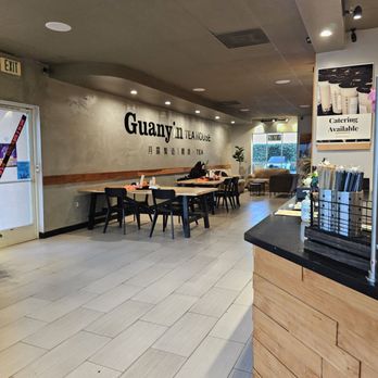 Guanyin Tea House - Interior - Bubble Tea Near Me - West Covina, California