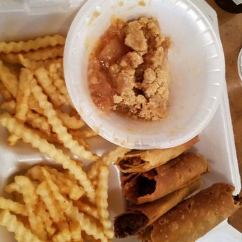 Mustang Grill - Crispitos, fries and apple cobbler! - New American Near Me - Grimes, Iowa Mustang Grill - Crispitos, fries and apple cobbler! - New American Near Me - Grimes, Iowa