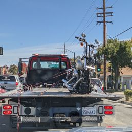 Hauling our Motorcycle Hauling our Motorcycle