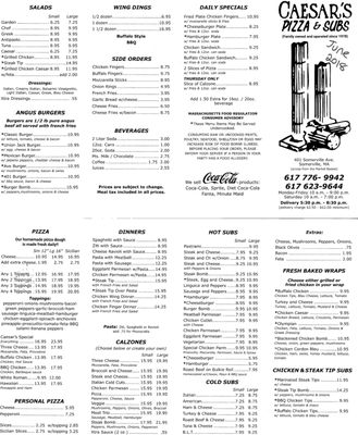 Caesar's Pizza & Subs by null